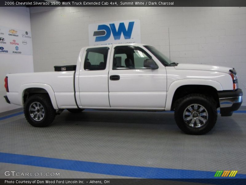 Summit White / Dark Charcoal 2006 Chevrolet Silverado 1500 Work Truck Extended Cab 4x4