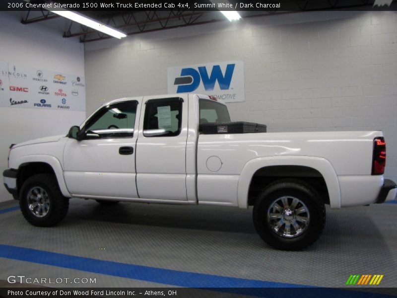 Summit White / Dark Charcoal 2006 Chevrolet Silverado 1500 Work Truck Extended Cab 4x4