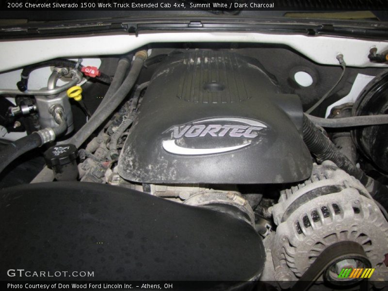  2006 Silverado 1500 Work Truck Extended Cab 4x4 Engine - 4.8 Liter OHV 16-Valve Vortec V8