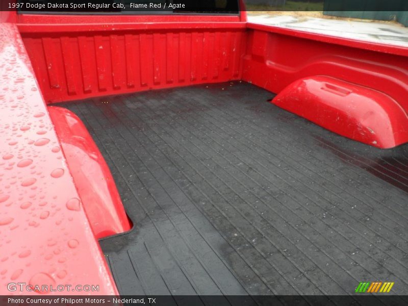 Flame Red / Agate 1997 Dodge Dakota Sport Regular Cab