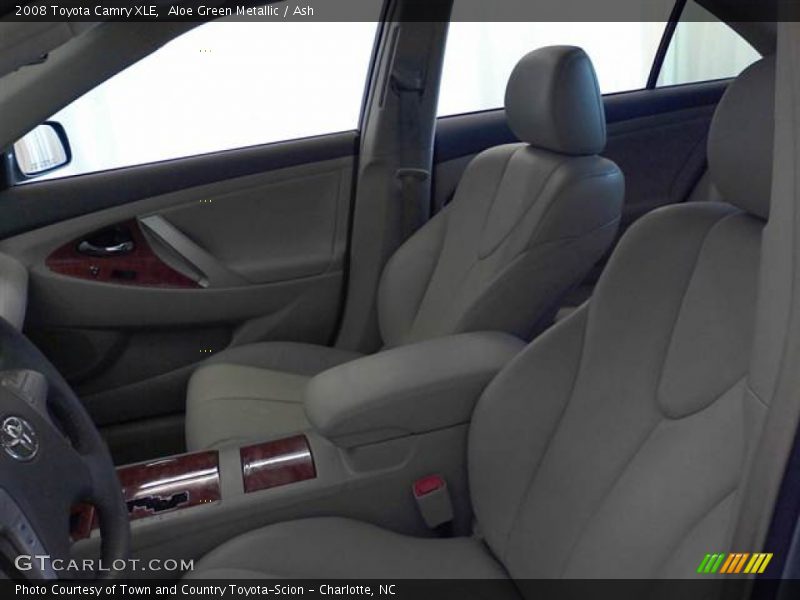 Aloe Green Metallic / Ash 2008 Toyota Camry XLE