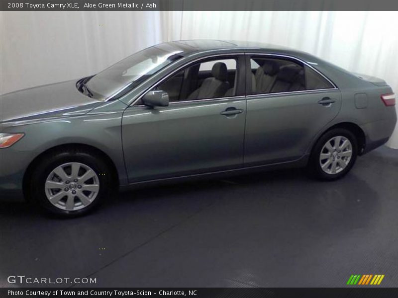 Aloe Green Metallic / Ash 2008 Toyota Camry XLE