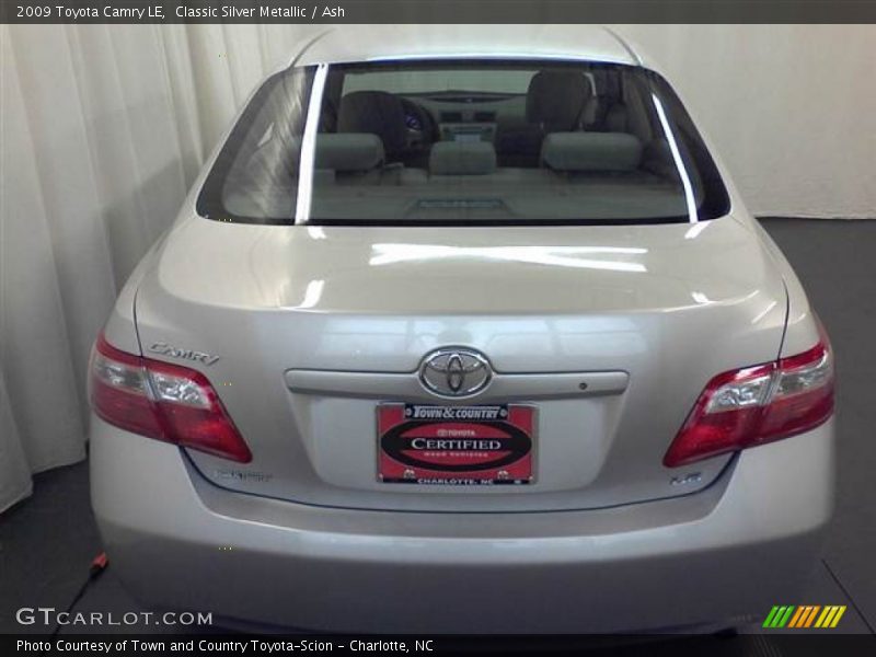 Classic Silver Metallic / Ash 2009 Toyota Camry LE