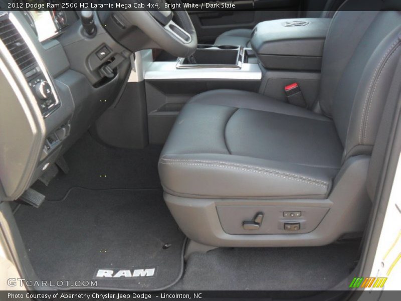  2012 Ram 2500 HD Laramie Mega Cab 4x4 Dark Slate Interior