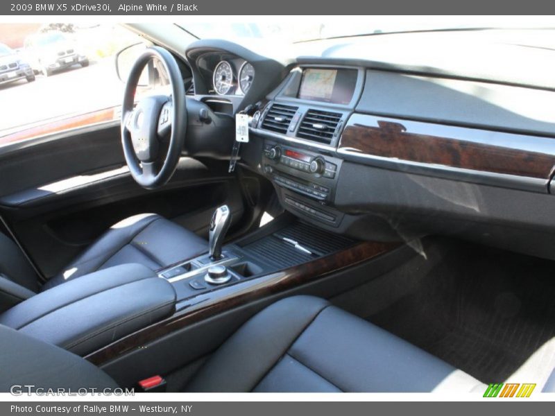 Alpine White / Black 2009 BMW X5 xDrive30i