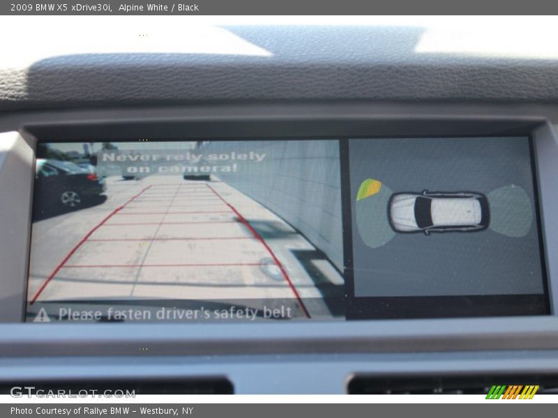 Alpine White / Black 2009 BMW X5 xDrive30i