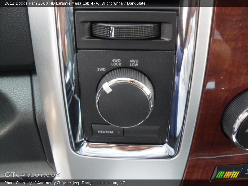 Controls of 2012 Ram 2500 HD Laramie Mega Cab 4x4