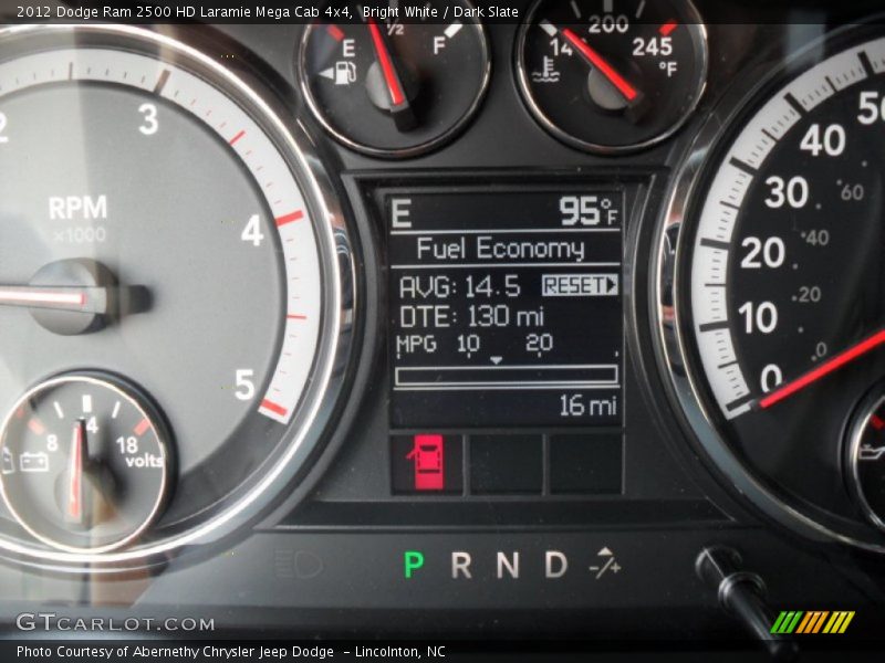 Bright White / Dark Slate 2012 Dodge Ram 2500 HD Laramie Mega Cab 4x4