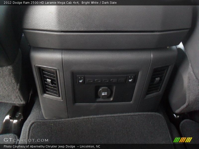 Bright White / Dark Slate 2012 Dodge Ram 2500 HD Laramie Mega Cab 4x4