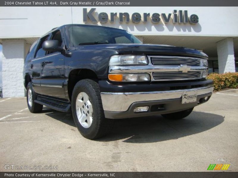 Dark Gray Metallic / Gray/Dark Charcoal 2004 Chevrolet Tahoe LT 4x4