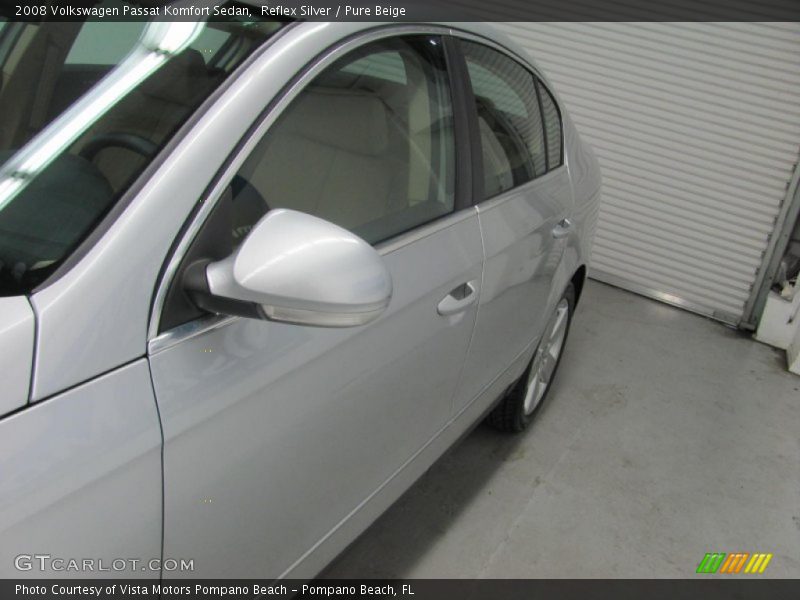 Reflex Silver / Pure Beige 2008 Volkswagen Passat Komfort Sedan