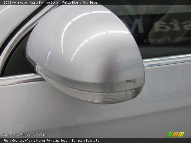 Reflex Silver / Pure Beige 2008 Volkswagen Passat Komfort Sedan