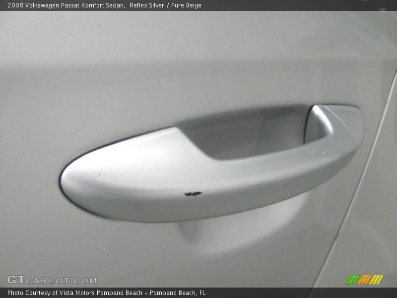 Reflex Silver / Pure Beige 2008 Volkswagen Passat Komfort Sedan