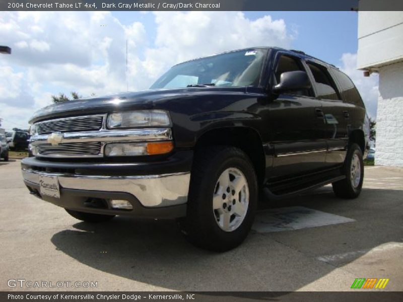 Dark Gray Metallic / Gray/Dark Charcoal 2004 Chevrolet Tahoe LT 4x4