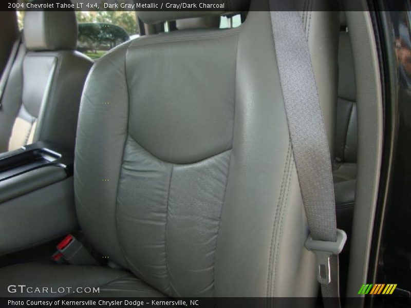 Dark Gray Metallic / Gray/Dark Charcoal 2004 Chevrolet Tahoe LT 4x4