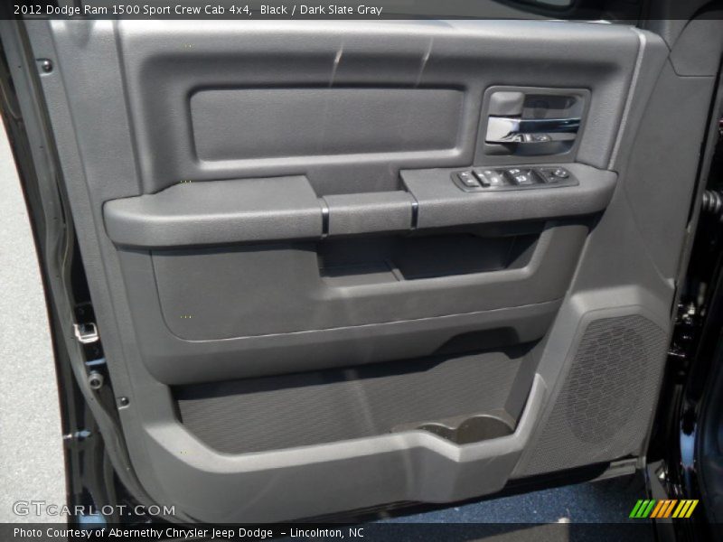 Door Panel of 2012 Ram 1500 Sport Crew Cab 4x4