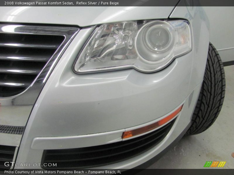 Reflex Silver / Pure Beige 2008 Volkswagen Passat Komfort Sedan