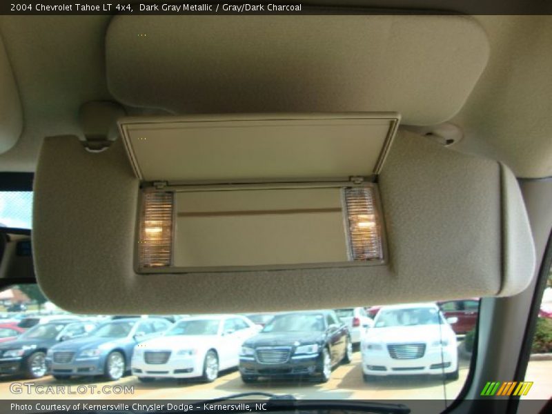 Dark Gray Metallic / Gray/Dark Charcoal 2004 Chevrolet Tahoe LT 4x4