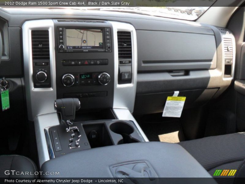 Dashboard of 2012 Ram 1500 Sport Crew Cab 4x4