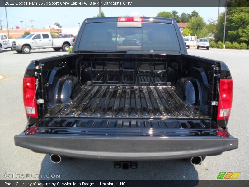 Black / Dark Slate Gray 2012 Dodge Ram 1500 Sport Crew Cab 4x4