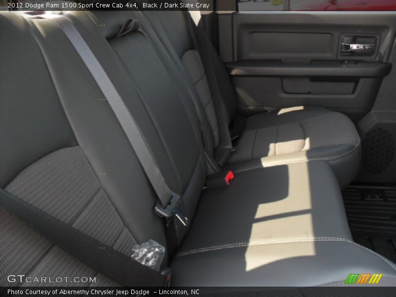  2012 Ram 1500 Sport Crew Cab 4x4 Dark Slate Gray Interior