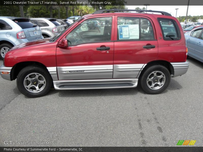  2001 Tracker LT Hardtop Sunset Red Metallic