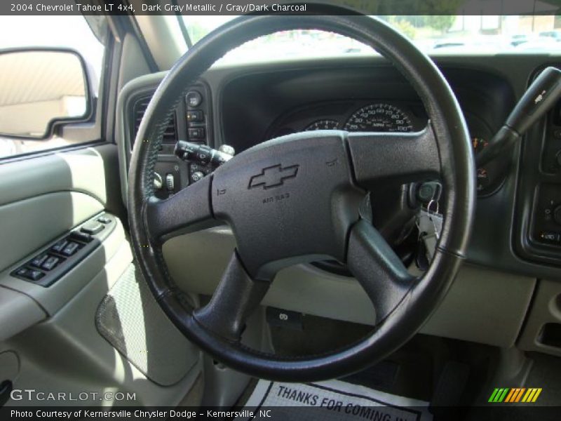 Dark Gray Metallic / Gray/Dark Charcoal 2004 Chevrolet Tahoe LT 4x4
