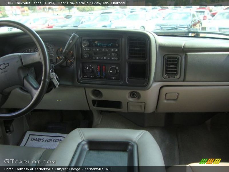 Dark Gray Metallic / Gray/Dark Charcoal 2004 Chevrolet Tahoe LT 4x4