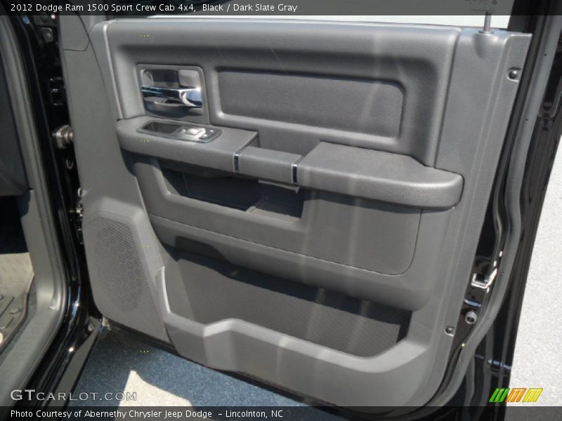 Door Panel of 2012 Ram 1500 Sport Crew Cab 4x4