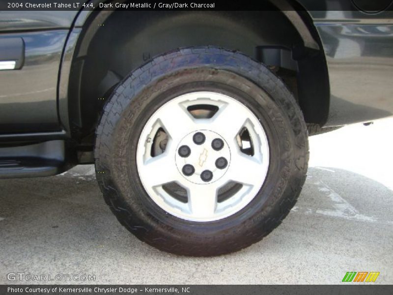 Dark Gray Metallic / Gray/Dark Charcoal 2004 Chevrolet Tahoe LT 4x4