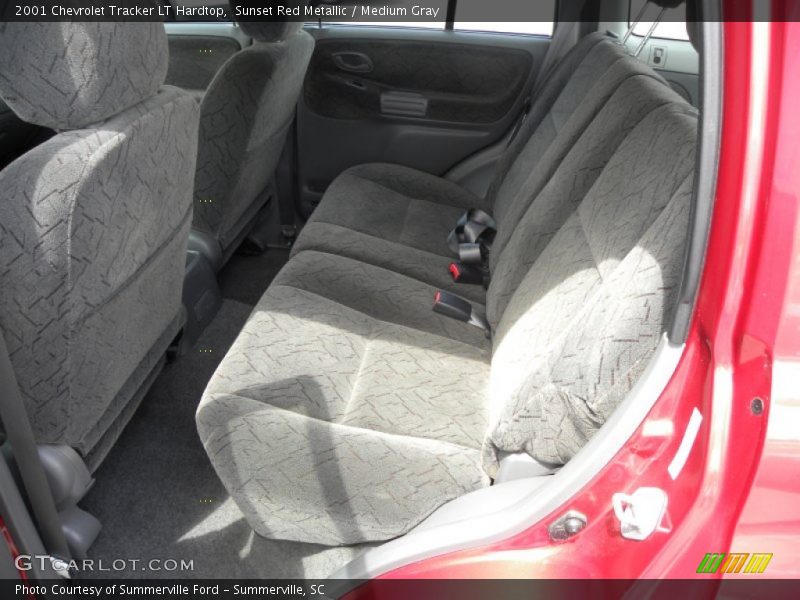  2001 Tracker LT Hardtop Medium Gray Interior
