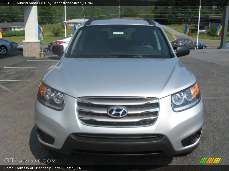 Moonstone Silver / Gray 2012 Hyundai Santa Fe GLS