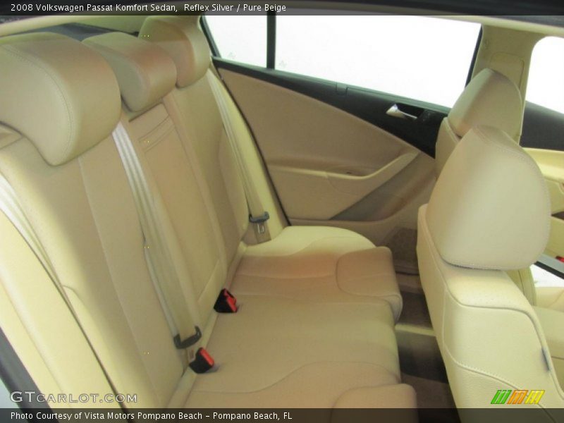 Reflex Silver / Pure Beige 2008 Volkswagen Passat Komfort Sedan