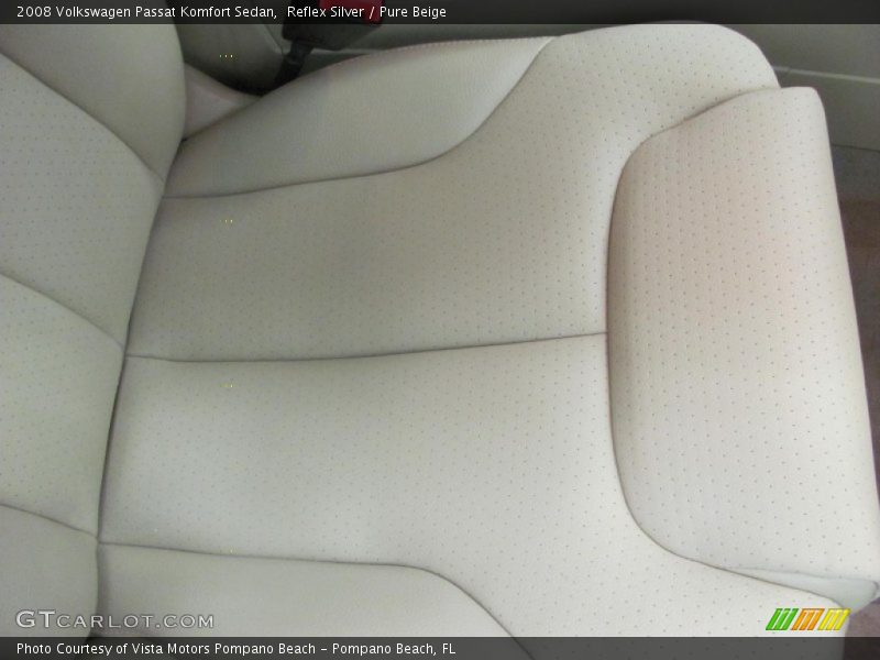 Reflex Silver / Pure Beige 2008 Volkswagen Passat Komfort Sedan