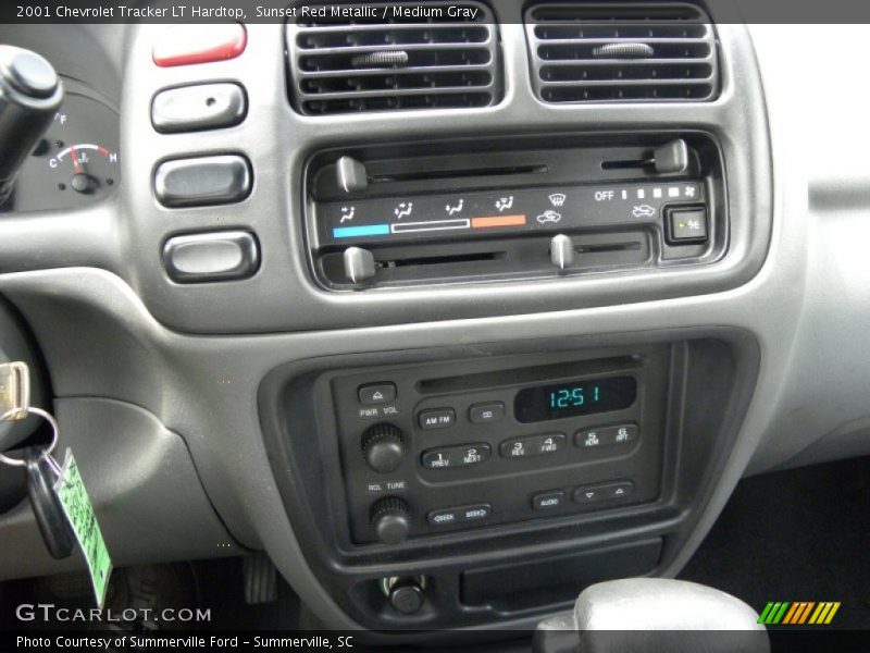 Controls of 2001 Tracker LT Hardtop