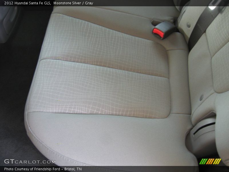 Moonstone Silver / Gray 2012 Hyundai Santa Fe GLS