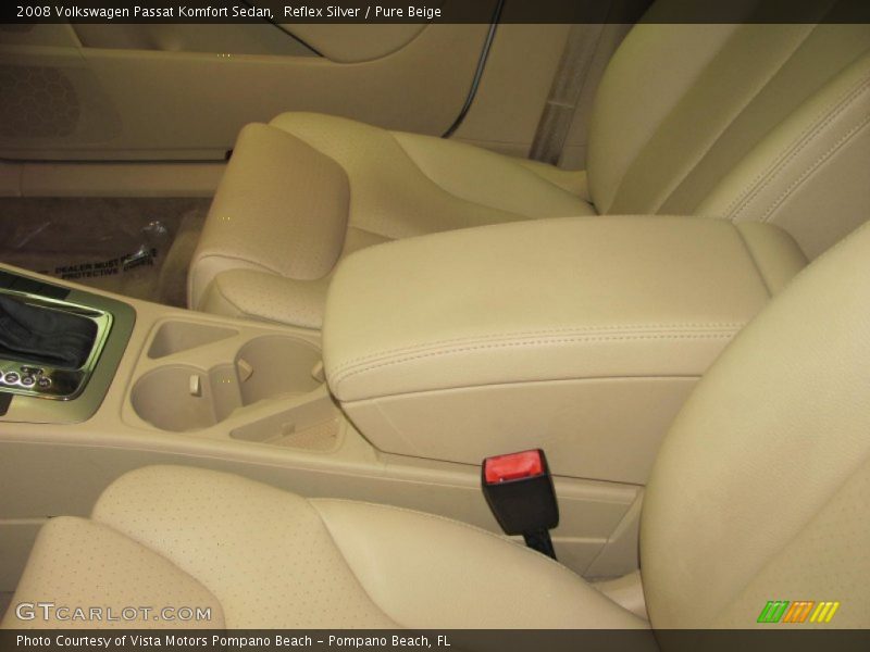 Reflex Silver / Pure Beige 2008 Volkswagen Passat Komfort Sedan