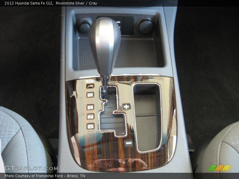 Moonstone Silver / Gray 2012 Hyundai Santa Fe GLS