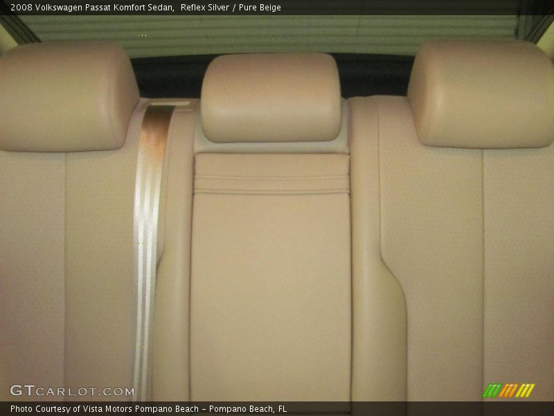Reflex Silver / Pure Beige 2008 Volkswagen Passat Komfort Sedan