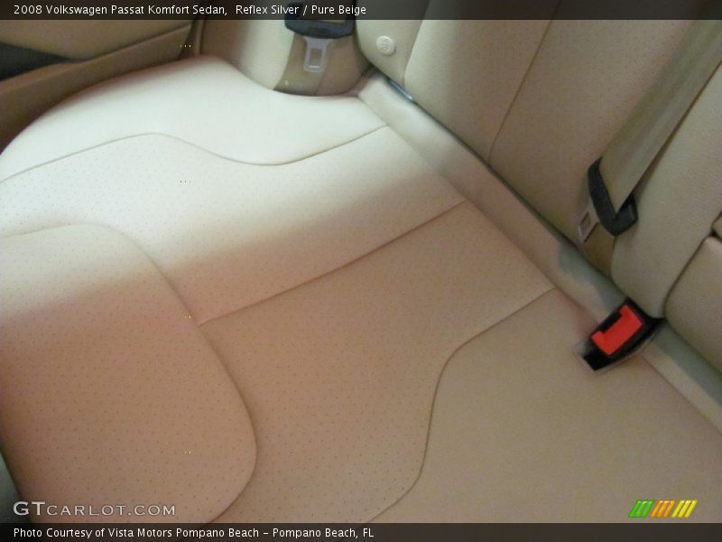 Reflex Silver / Pure Beige 2008 Volkswagen Passat Komfort Sedan