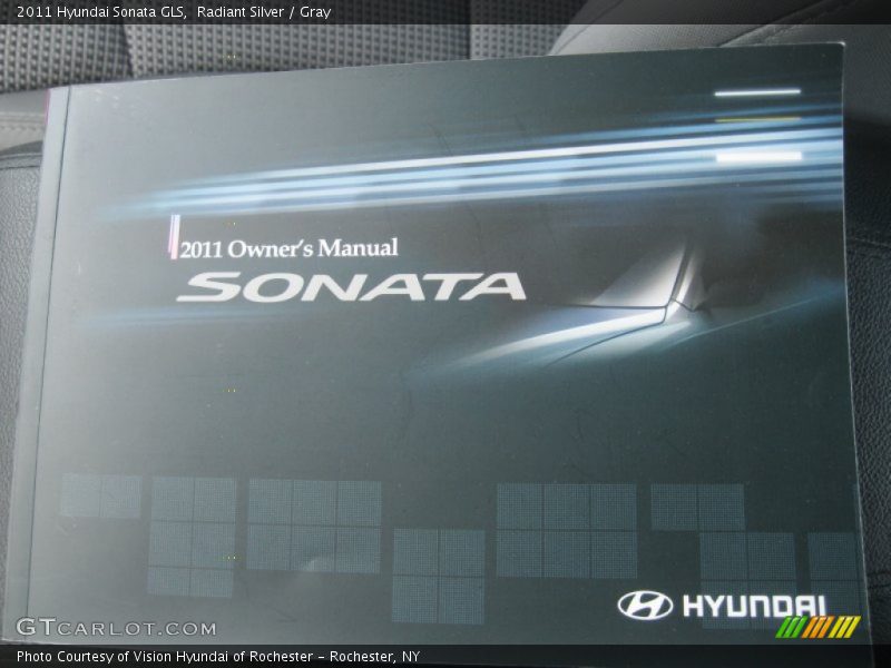 Radiant Silver / Gray 2011 Hyundai Sonata GLS