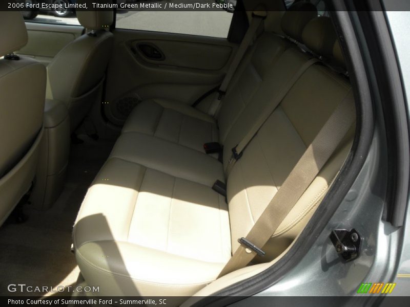 Titanium Green Metallic / Medium/Dark Pebble 2006 Ford Escape Limited