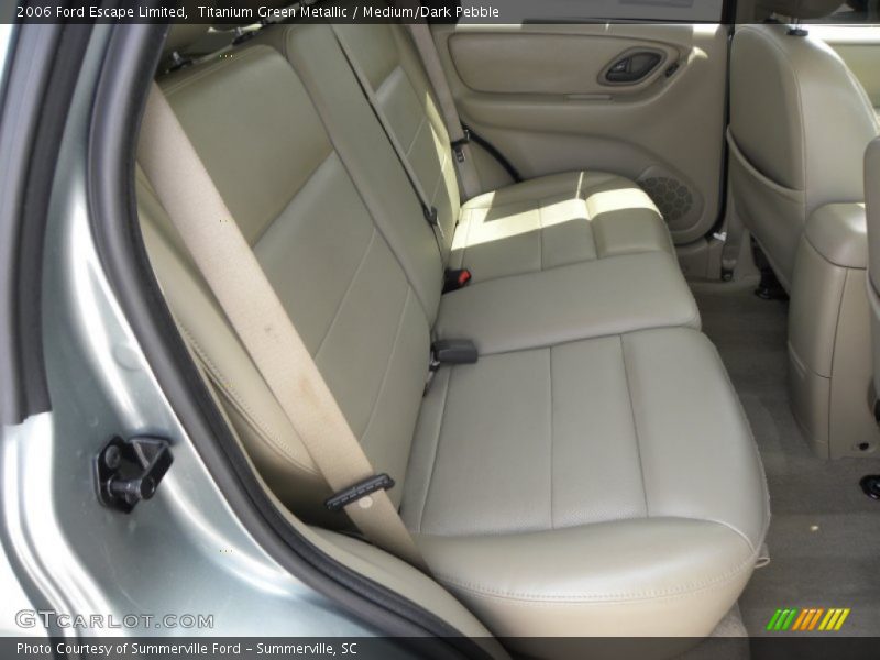 Titanium Green Metallic / Medium/Dark Pebble 2006 Ford Escape Limited