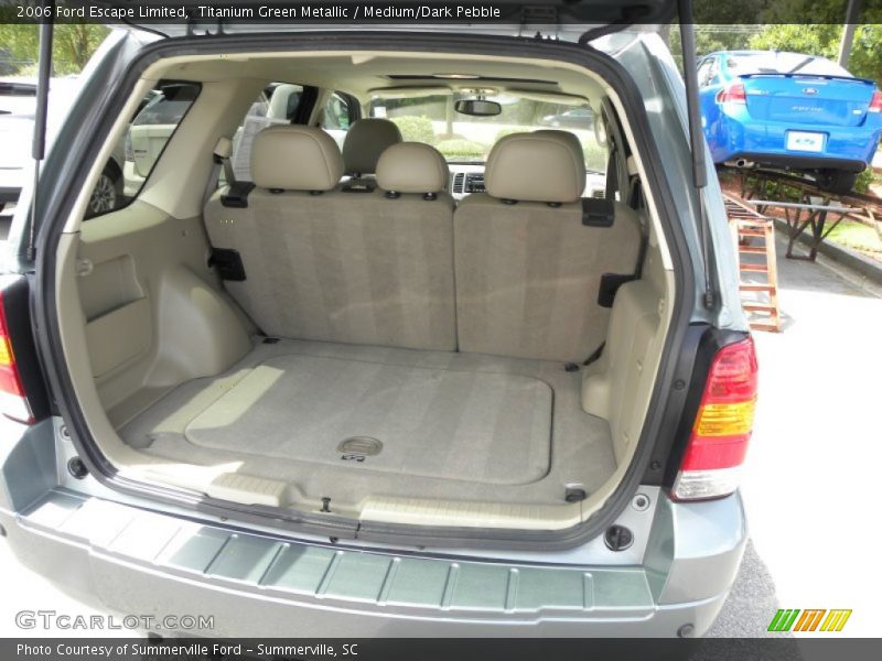 Titanium Green Metallic / Medium/Dark Pebble 2006 Ford Escape Limited