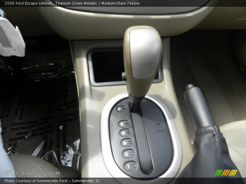 Titanium Green Metallic / Medium/Dark Pebble 2006 Ford Escape Limited