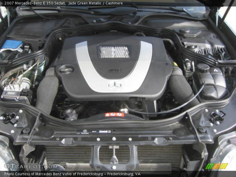 Jade Green Metallic / Cashmere 2007 Mercedes-Benz E 350 Sedan