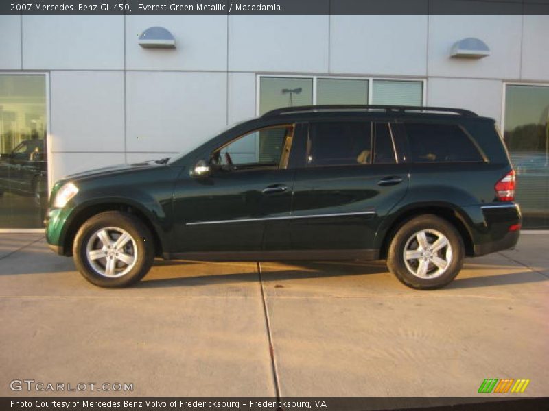 Everest Green Metallic / Macadamia 2007 Mercedes-Benz GL 450