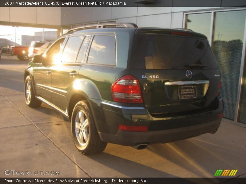 Everest Green Metallic / Macadamia 2007 Mercedes-Benz GL 450