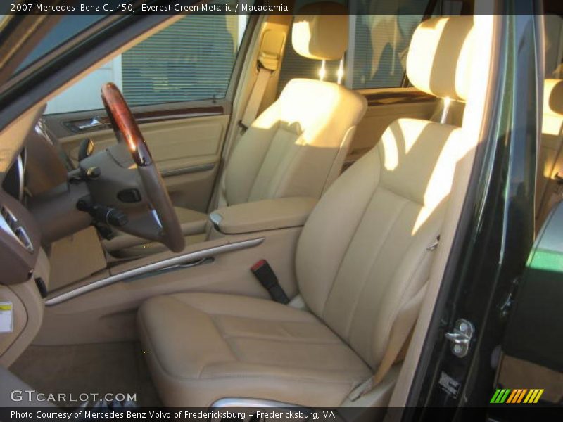 Everest Green Metallic / Macadamia 2007 Mercedes-Benz GL 450