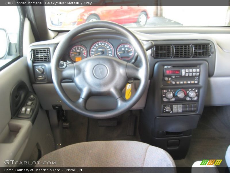 Galaxy Silver Metallic / Gray 2003 Pontiac Montana